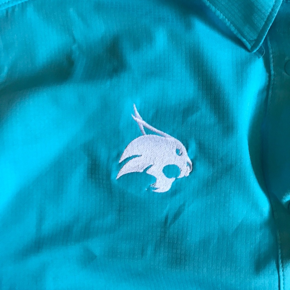 Texas State University Bobcats Columbia shirt - Picture 3 of 4
